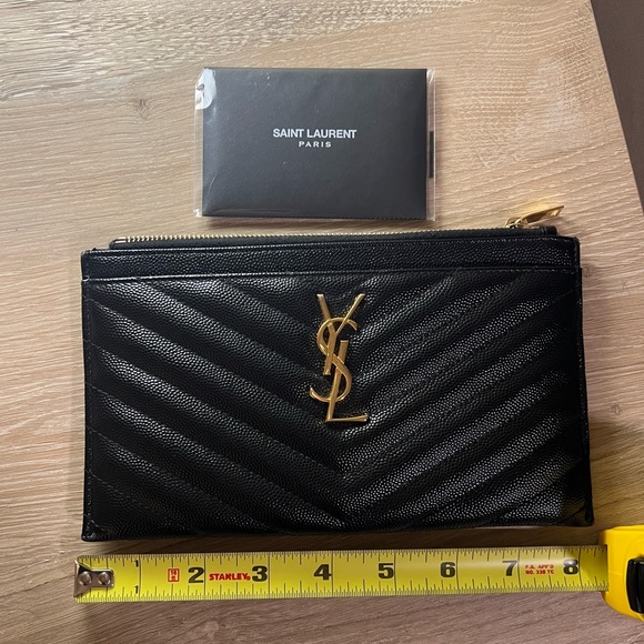 Yves Saint Laurent Handbags - YSL CASSANDRE MATELASSE ZIPPED POUCH
